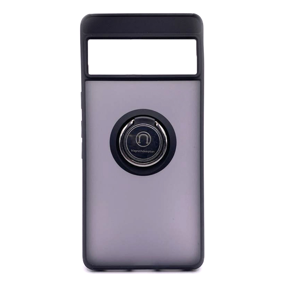 Накладка Totu Gingle Ring для GOOGLE Pixel 7 чорна-0